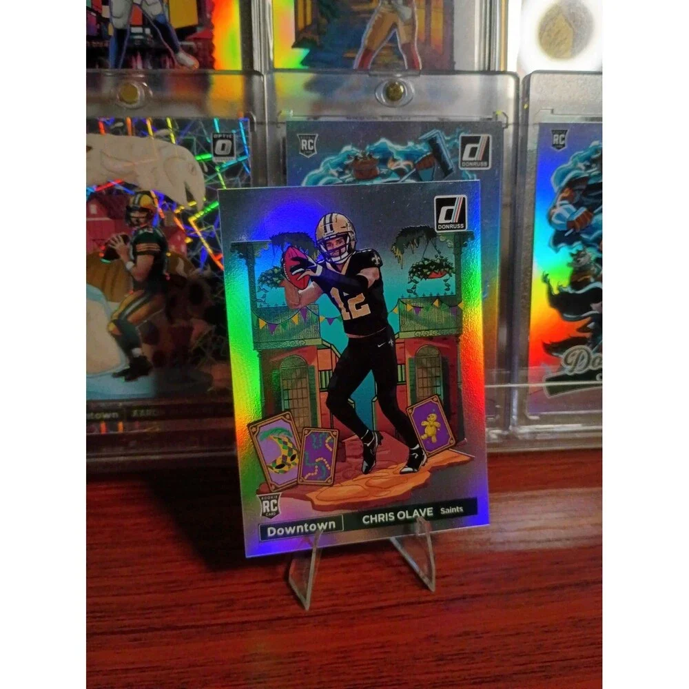 2022 Panini Donruss - Downtown! Chris Olave #DT-CO (RC) Pack Fresh